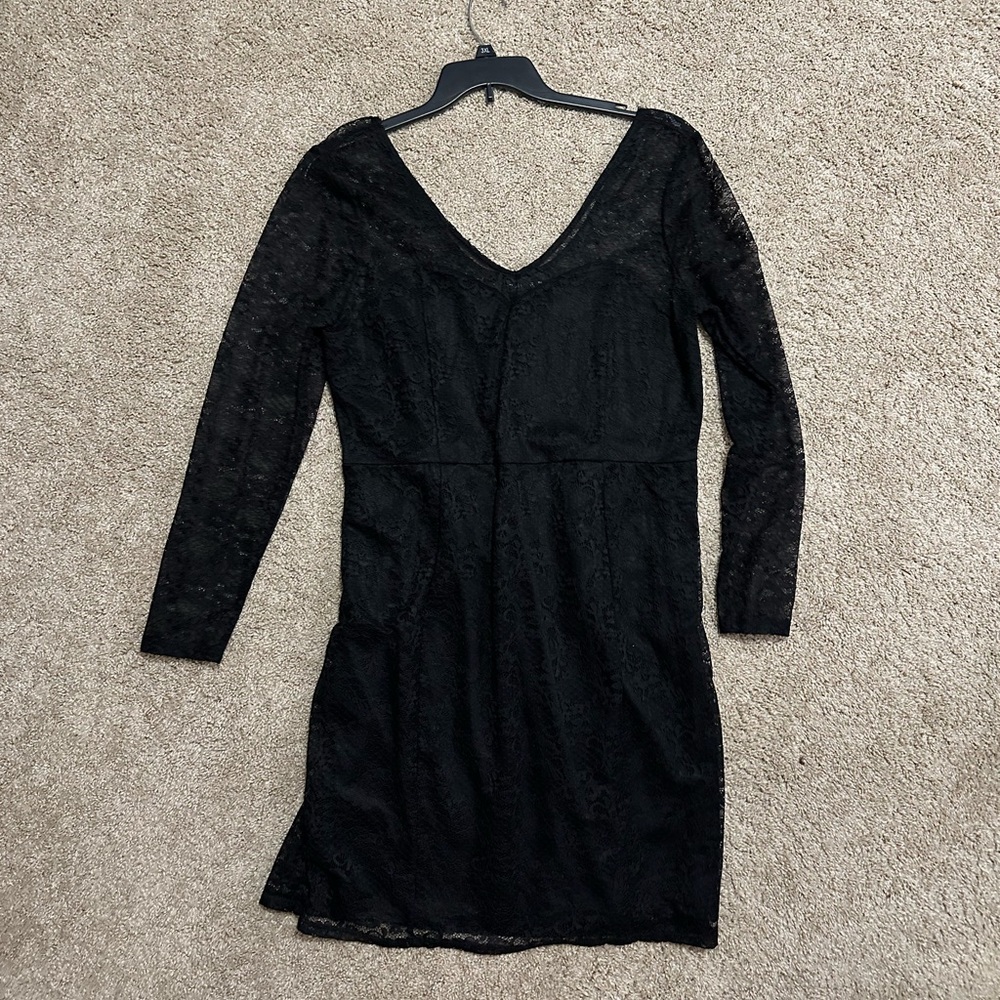 Black Lace Dress